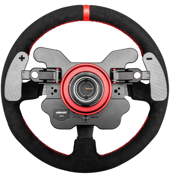Simagic GT1 Round Leather Wheel