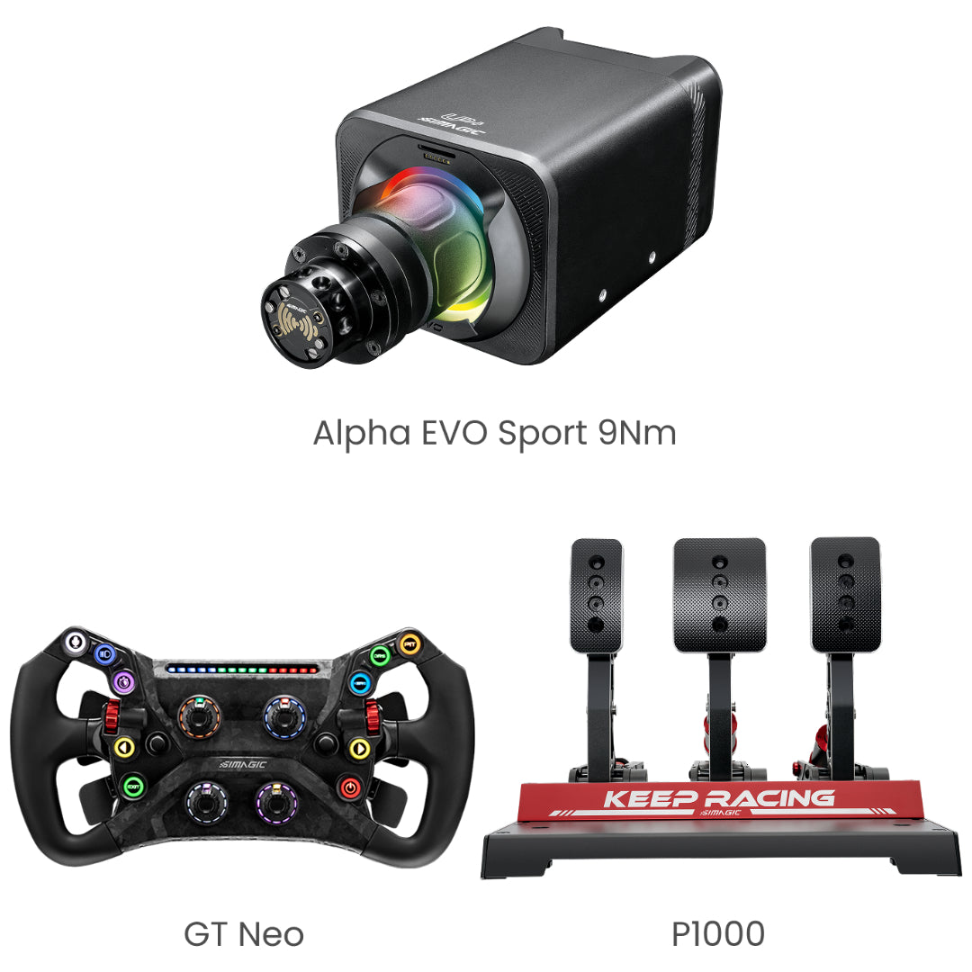 Simagic Alpha Evo Sport MegaBundle – Sim Motion