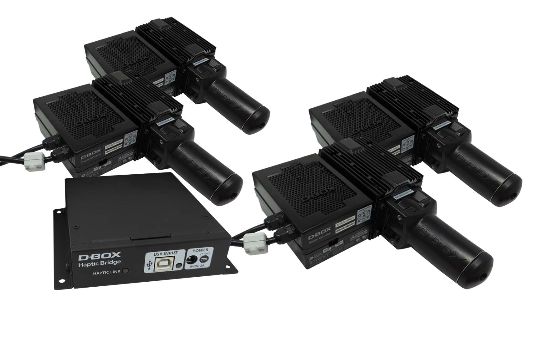 D-Box Generation 5 4250i Haptic System with 4 Actuator Motion