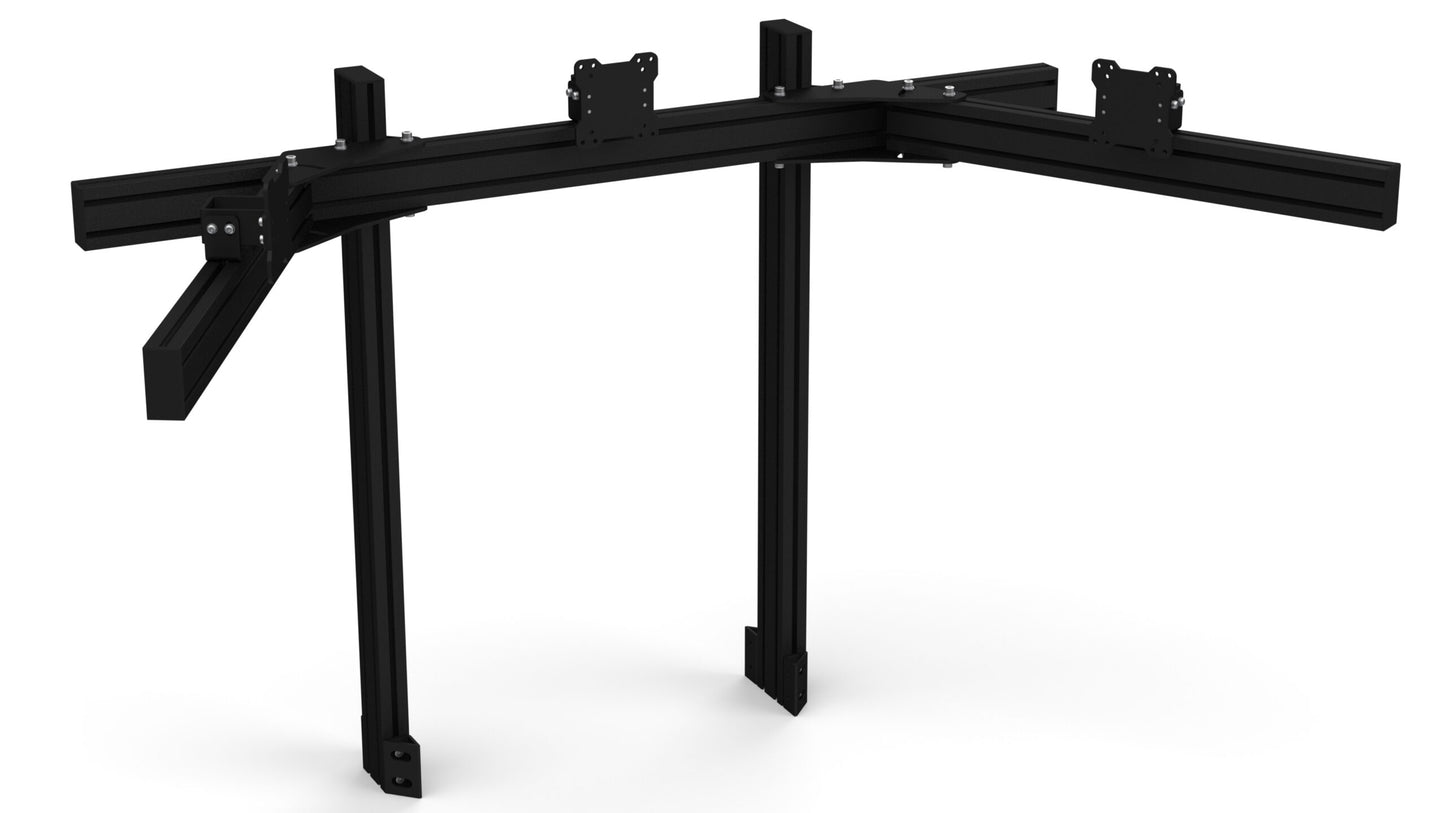 Sim Motion Black Aluminum Simulator Monitor Stand