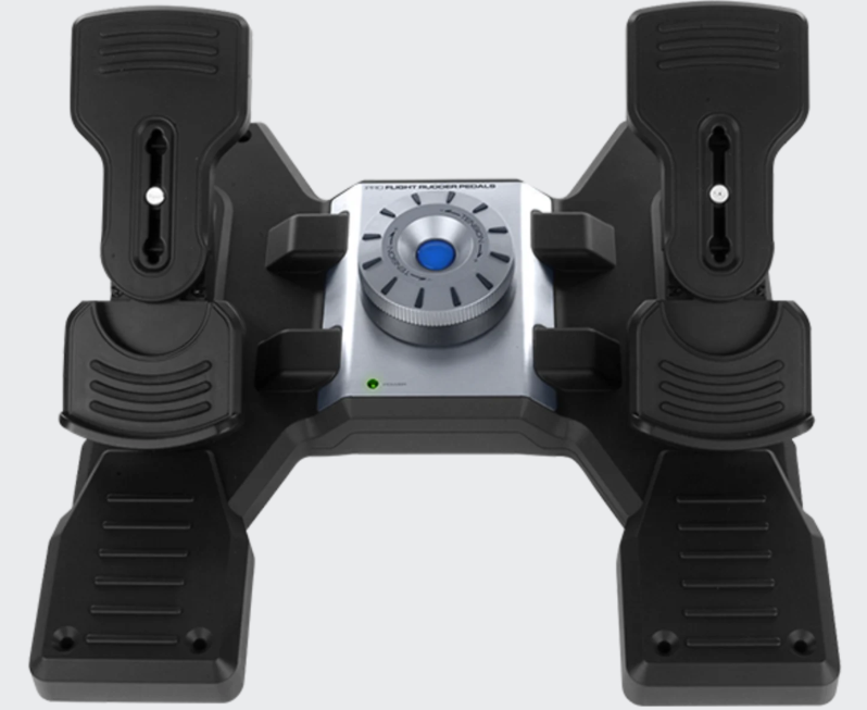 Logitech Flight Sim Rudder Pedals (Open Box)