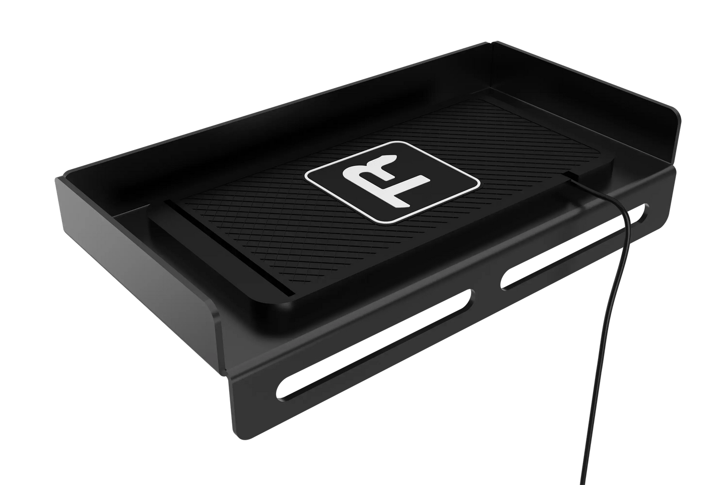 Trak Racer Sim & Flight Wireless Charging Station mounting hardware for simulator rigs