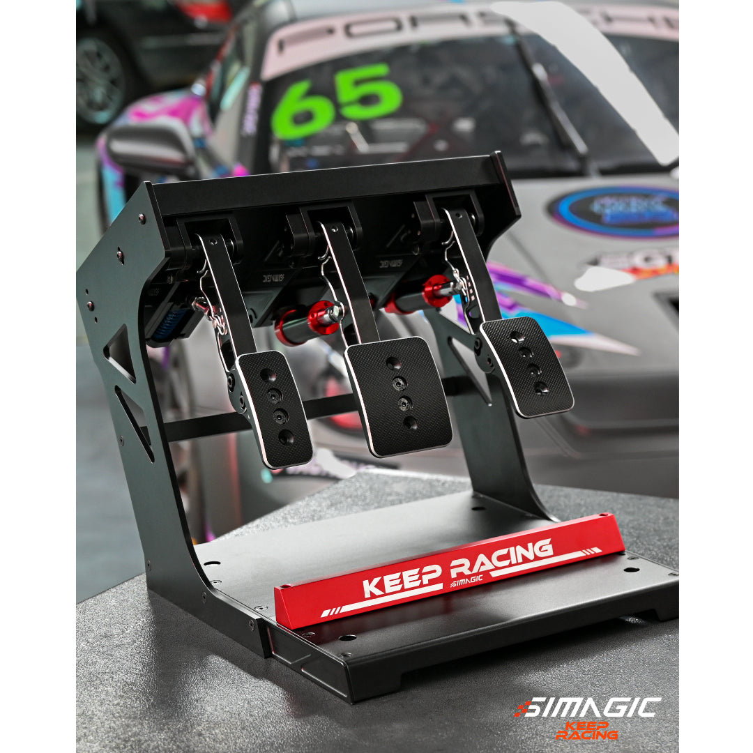 Simagic P1000 Heel Stop – sim racing pedal upgrade for consistency