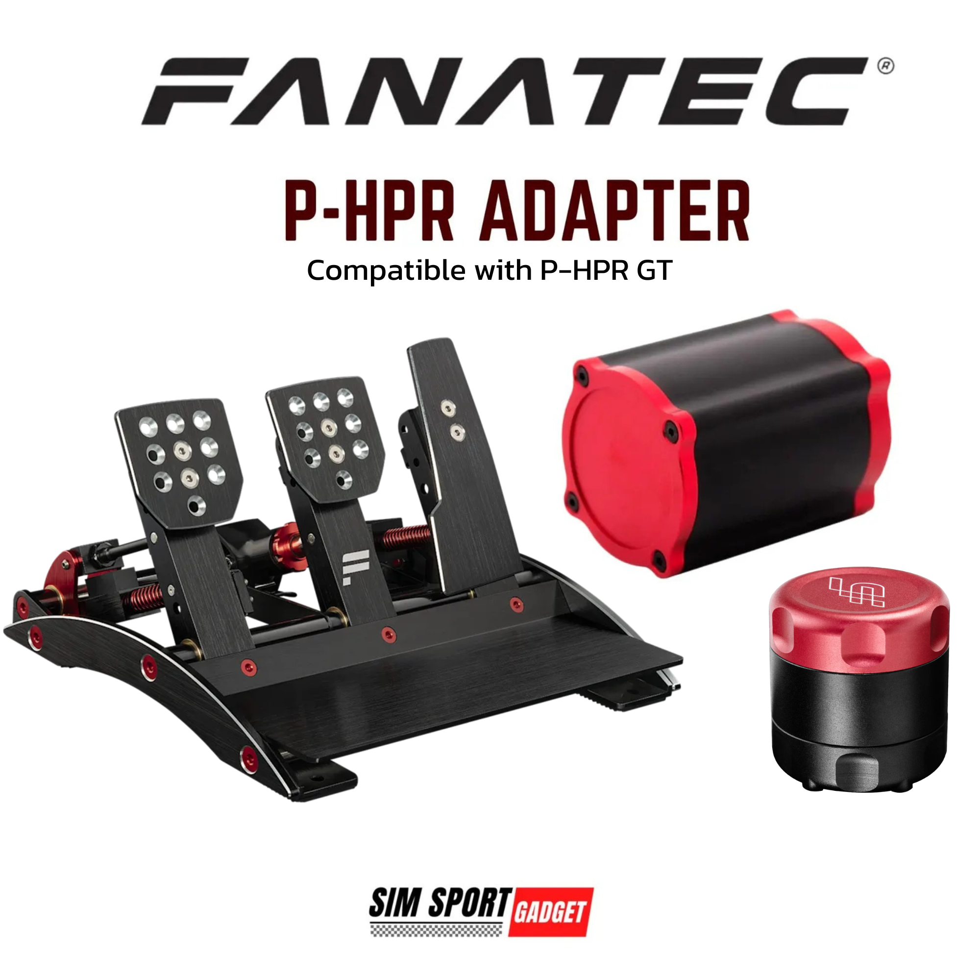 SimSportGadget Fanatec ClubSport V3 Pedal Simagic P-HPR Mount