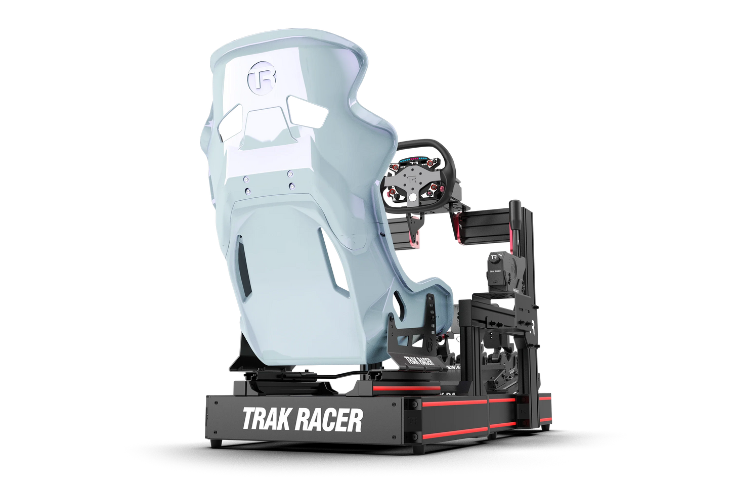 Trak Racer TRS GT Pro seat for direct drive sim racing rig