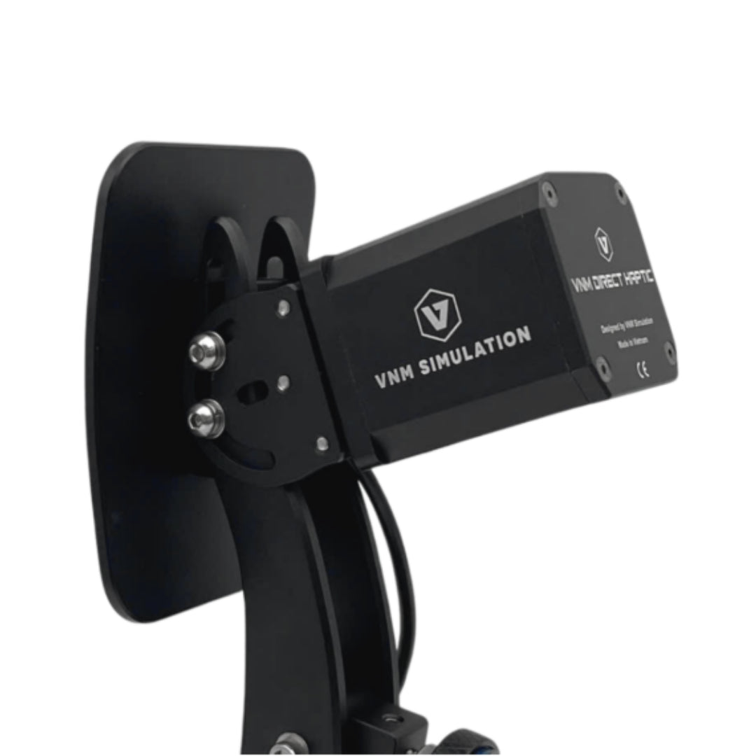 Black simulation device with 'VNM Simulation' branding on a white background