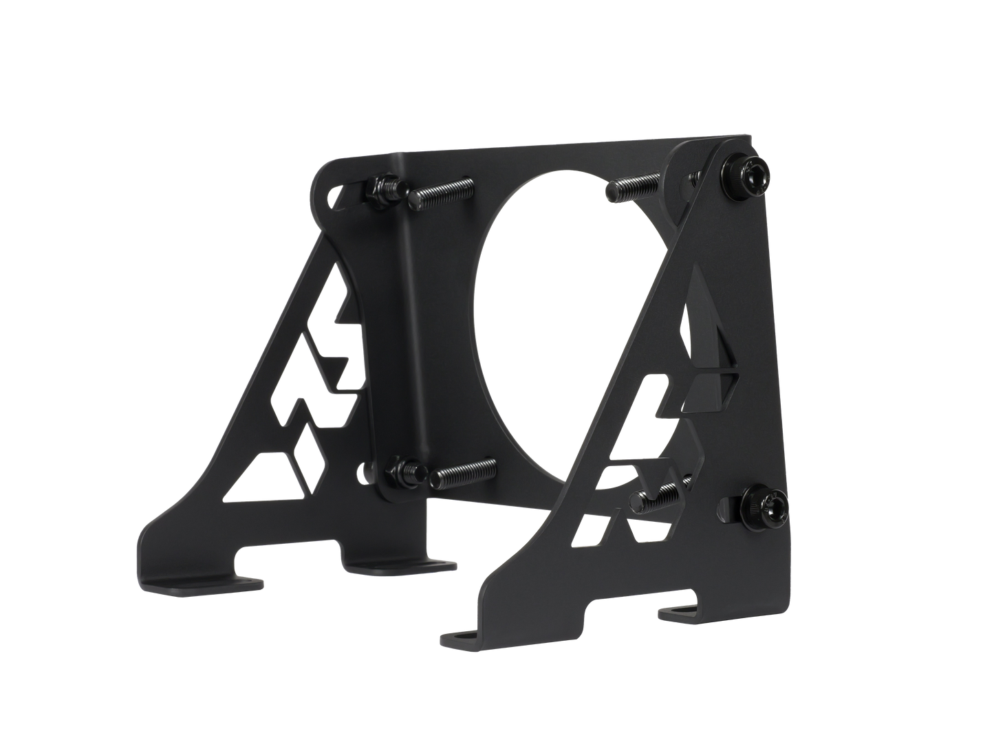 VRS mounting bracket installed on compatible sim racing cockpit