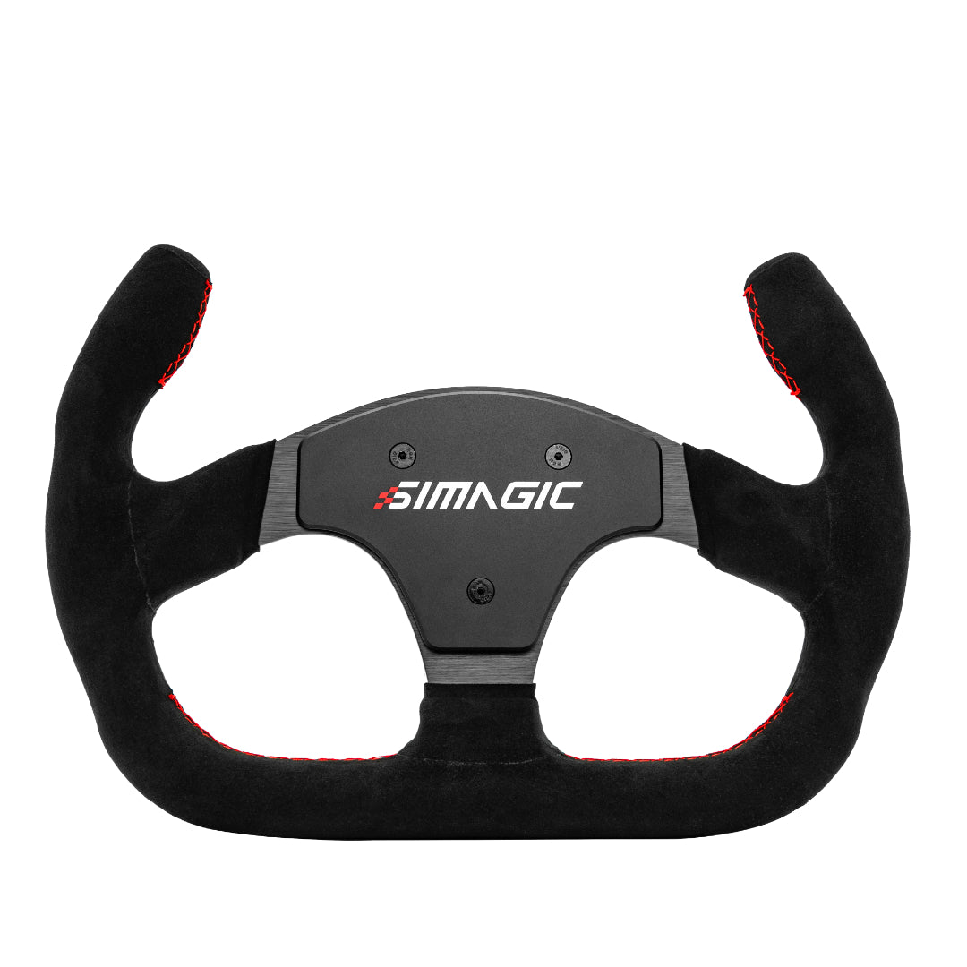 Simagic GT C Shape Steering Wheel front view for sim racing