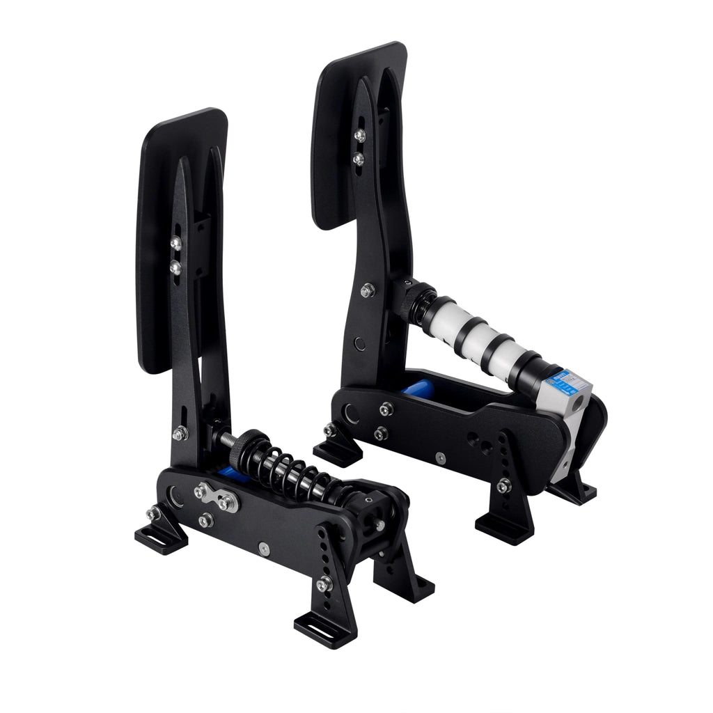 VNM Simulation 2-Pedal Set load cell brake pedals back view