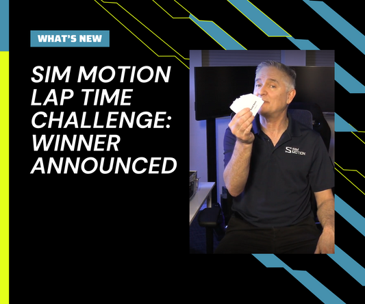 Sim Motion Lap Time Challenge: Winner Announced