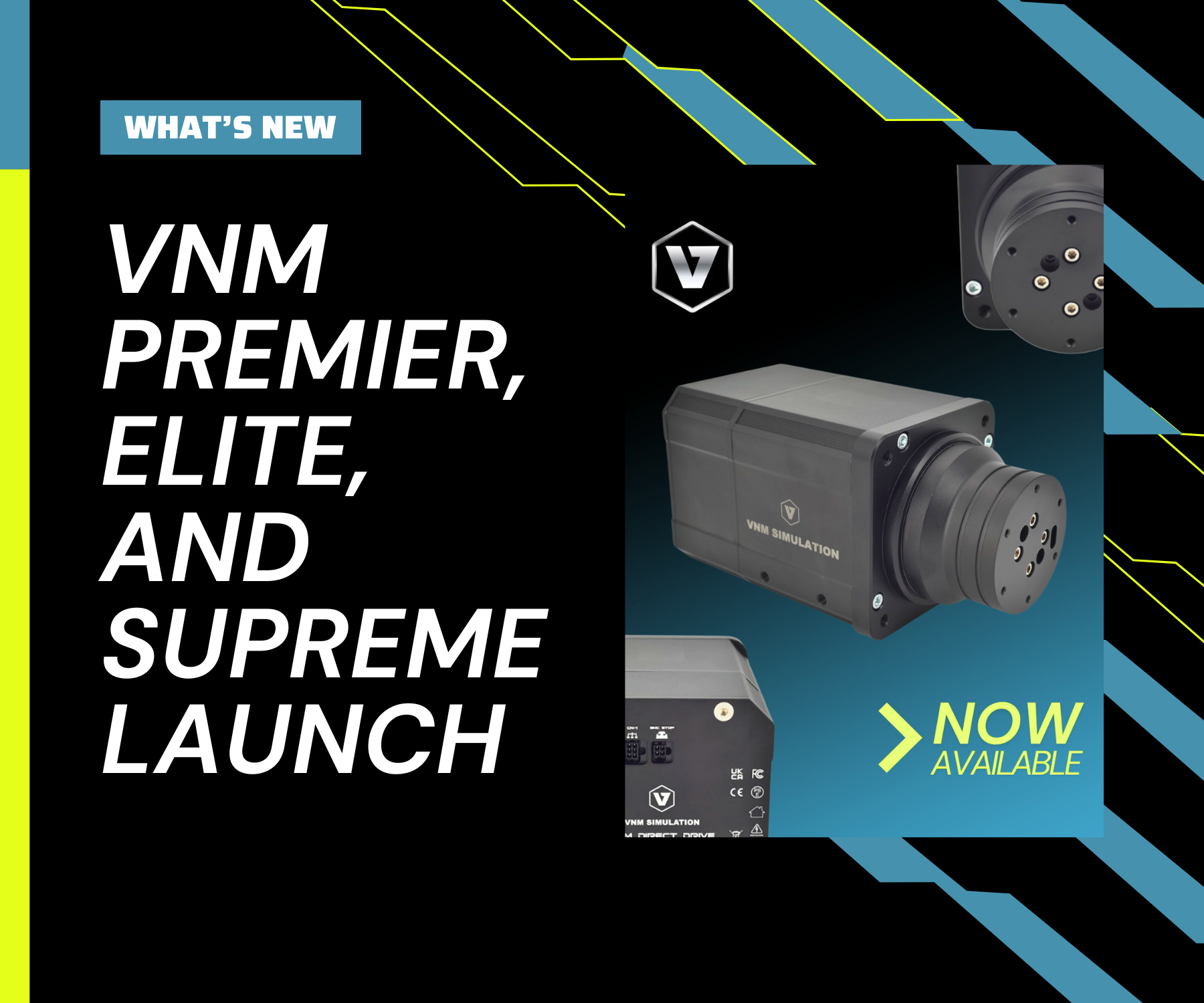 Introducing the New VNM Wheel Bases: Premier, Elite, and Supreme – Sim ...