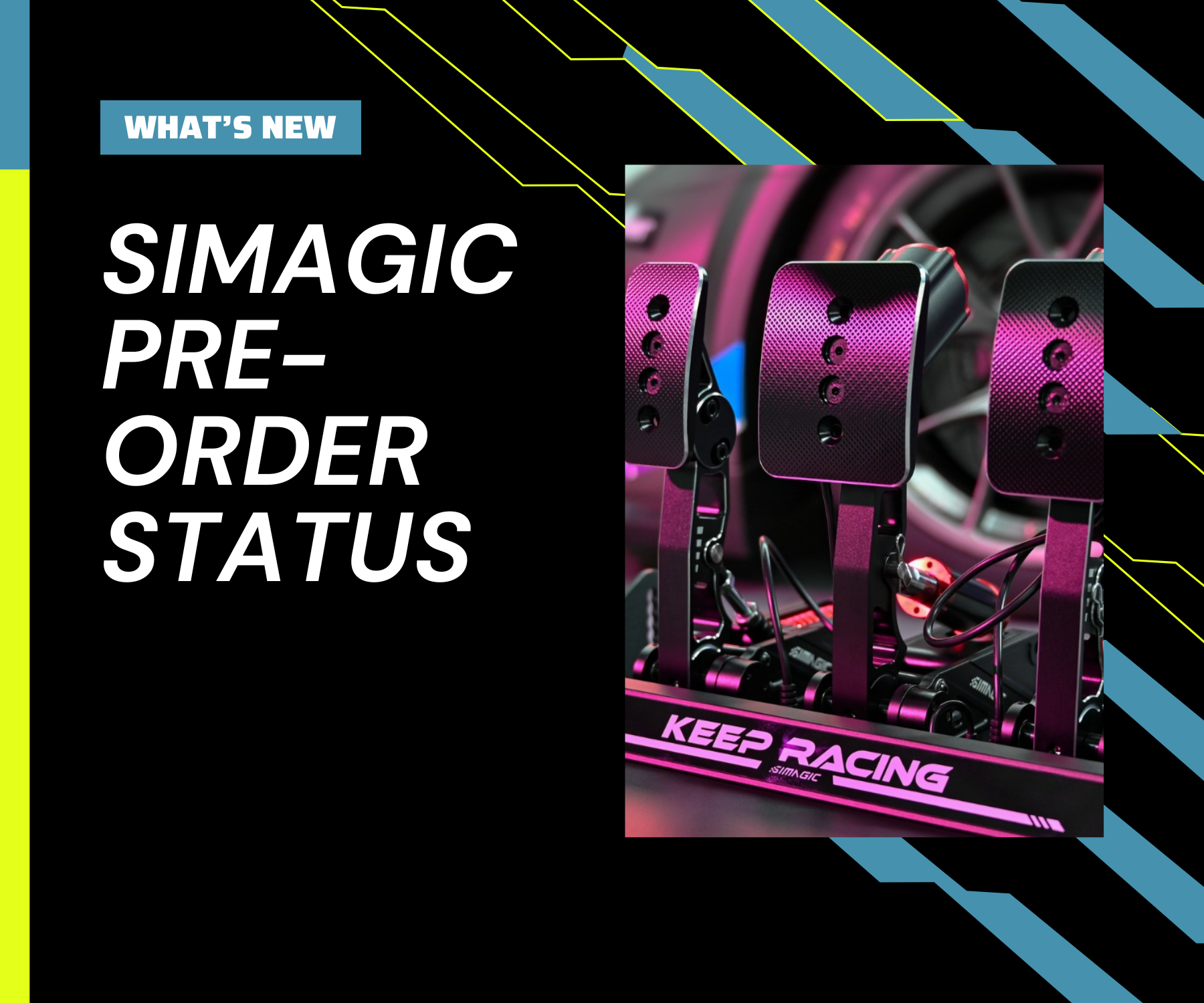 Simagic Pre-Order Status – Sim Motion
