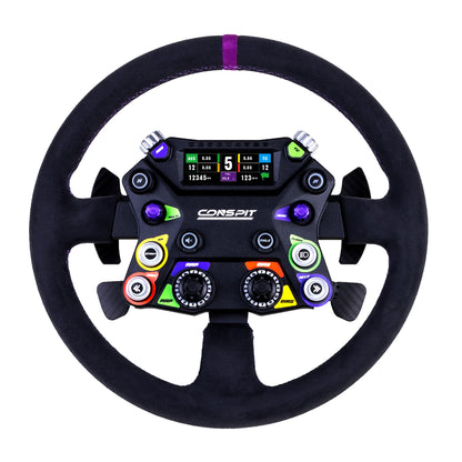CONSPIT ARX 320 Suede Rim | 320mm Steering Wheel Rim for 310 Apex