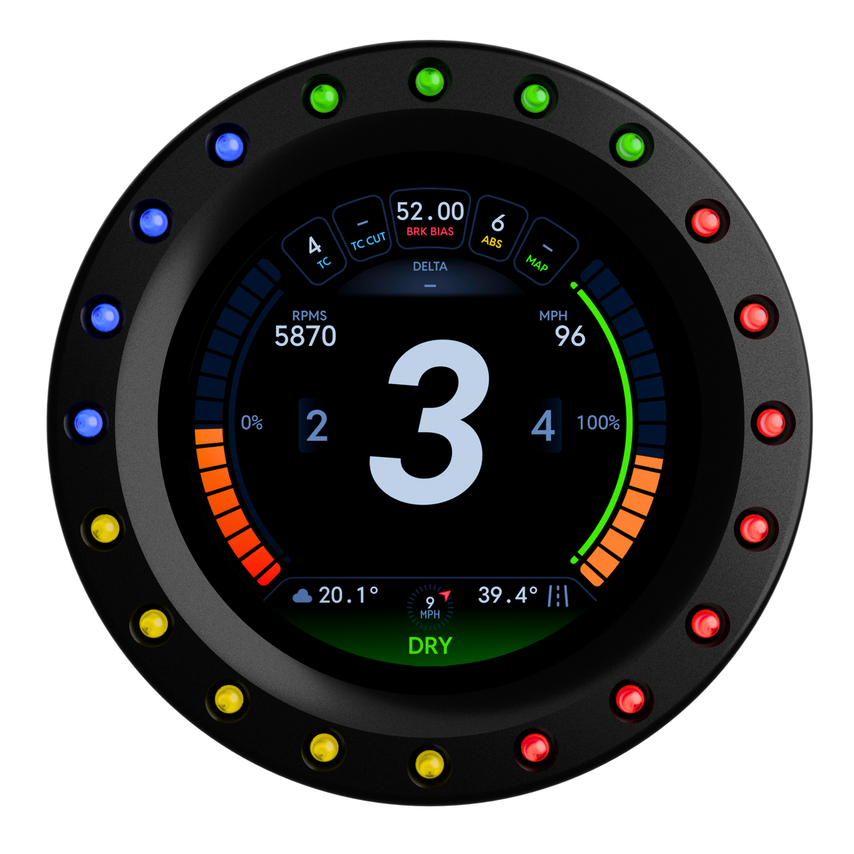 SSG DG-5 Circular Telemetry Gauge