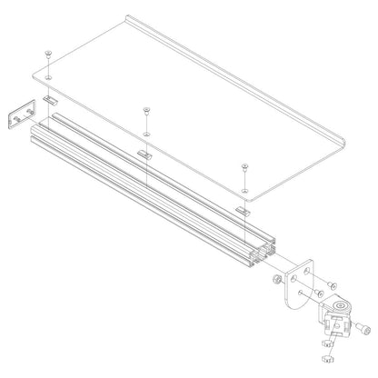 Sim Lab Keyboard Tray