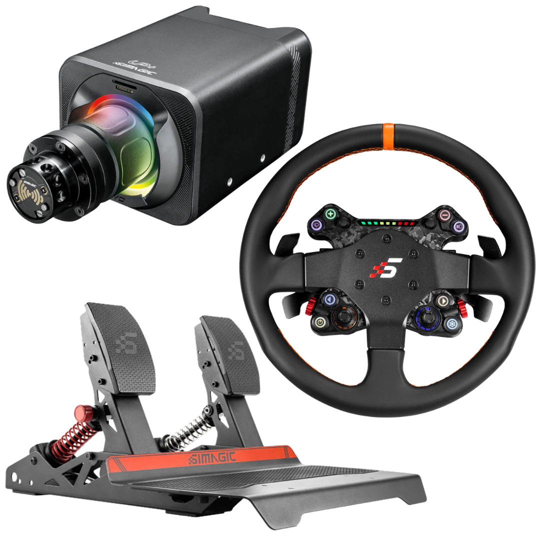 Simagic Alpha Evo Sport Starter Sim Racing Bundle