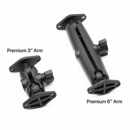 VESA Mount with Heavy-Duty Arm for Sim Rig 50mm 75mm 100mm