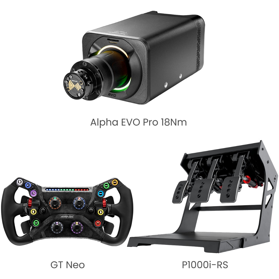 Simagic Alpha Evo Pro 3 Pc MegaBundle