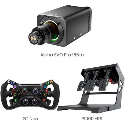 Simagic Alpha Evo Pro 3 Pc MegaBundle