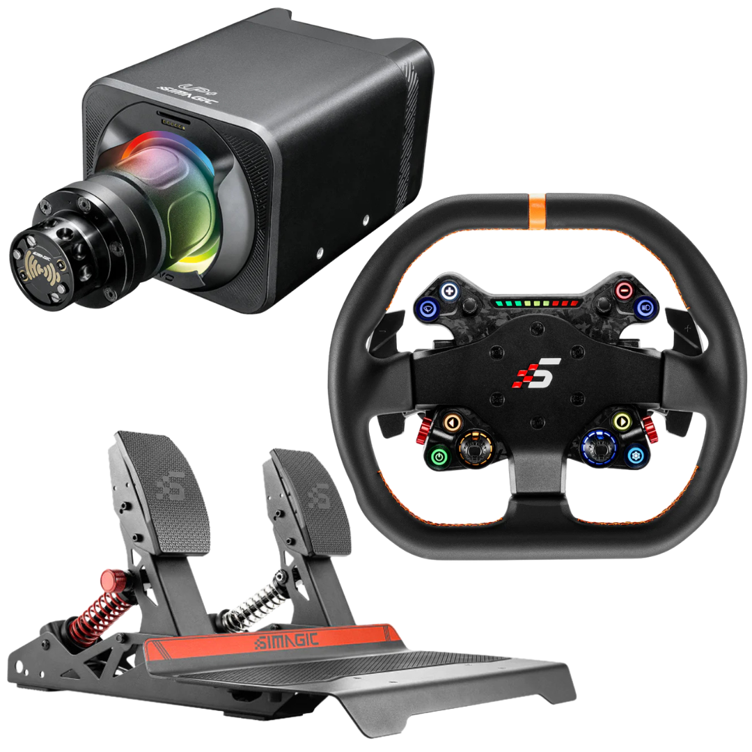 Simagic Alpha Evo Sport Starter Sim Racing Bundle