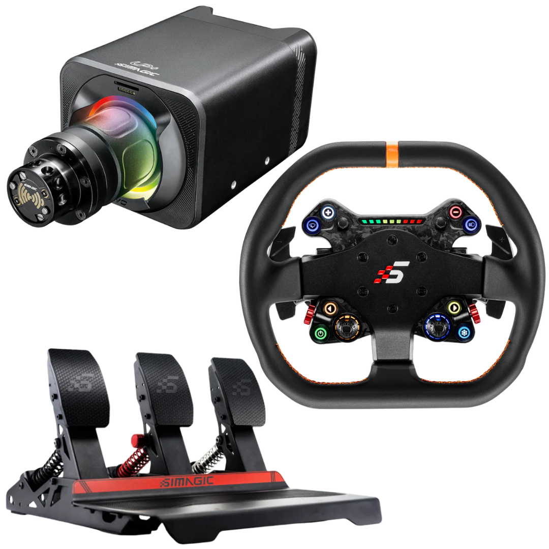 Simagic GT NEO Hub with Alpha EVO Sport 9nm Wheel Base