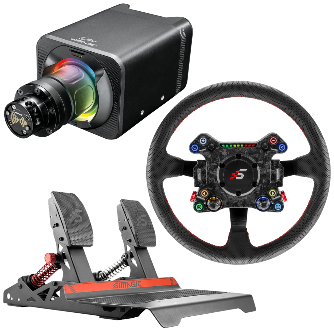 Simagic Alpha Evo Sport Starter Sim Racing Bundle