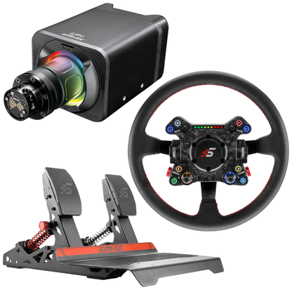 Simagic Alpha Evo Sport Starter Sim Racing Bundle
