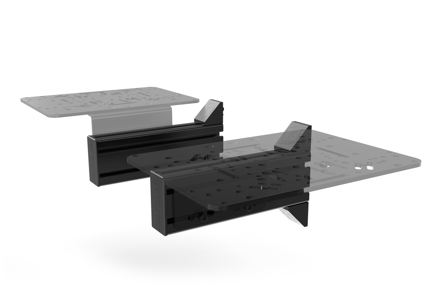 Trak Racer Set of 2 Universal Side Supports – 240mm (80×40mm) for Sim Racing & Flight Sim Rigs