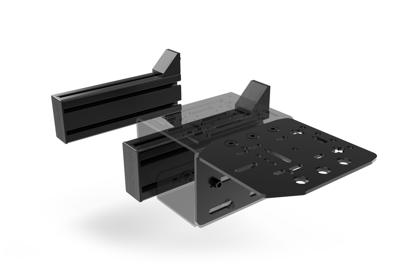 Trak Racer Set of 2 Universal Side Supports – 240mm (80×40mm) for Sim Racing & Flight Sim Rigs
