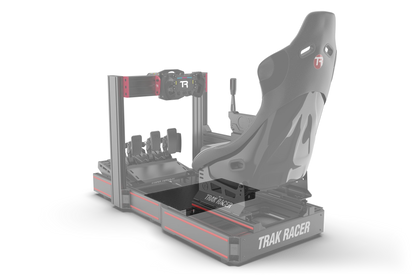 Trak Racer Heavy-Duty Sim Floor — 3mm Diamond Plate Cockpit Footrest for Sim Racing & Flight Sim