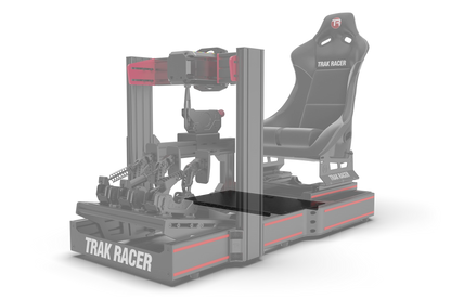 Trak Racer Heavy-Duty Sim Floor — 3mm Diamond Plate Cockpit Footrest for Sim Racing & Flight Sim
