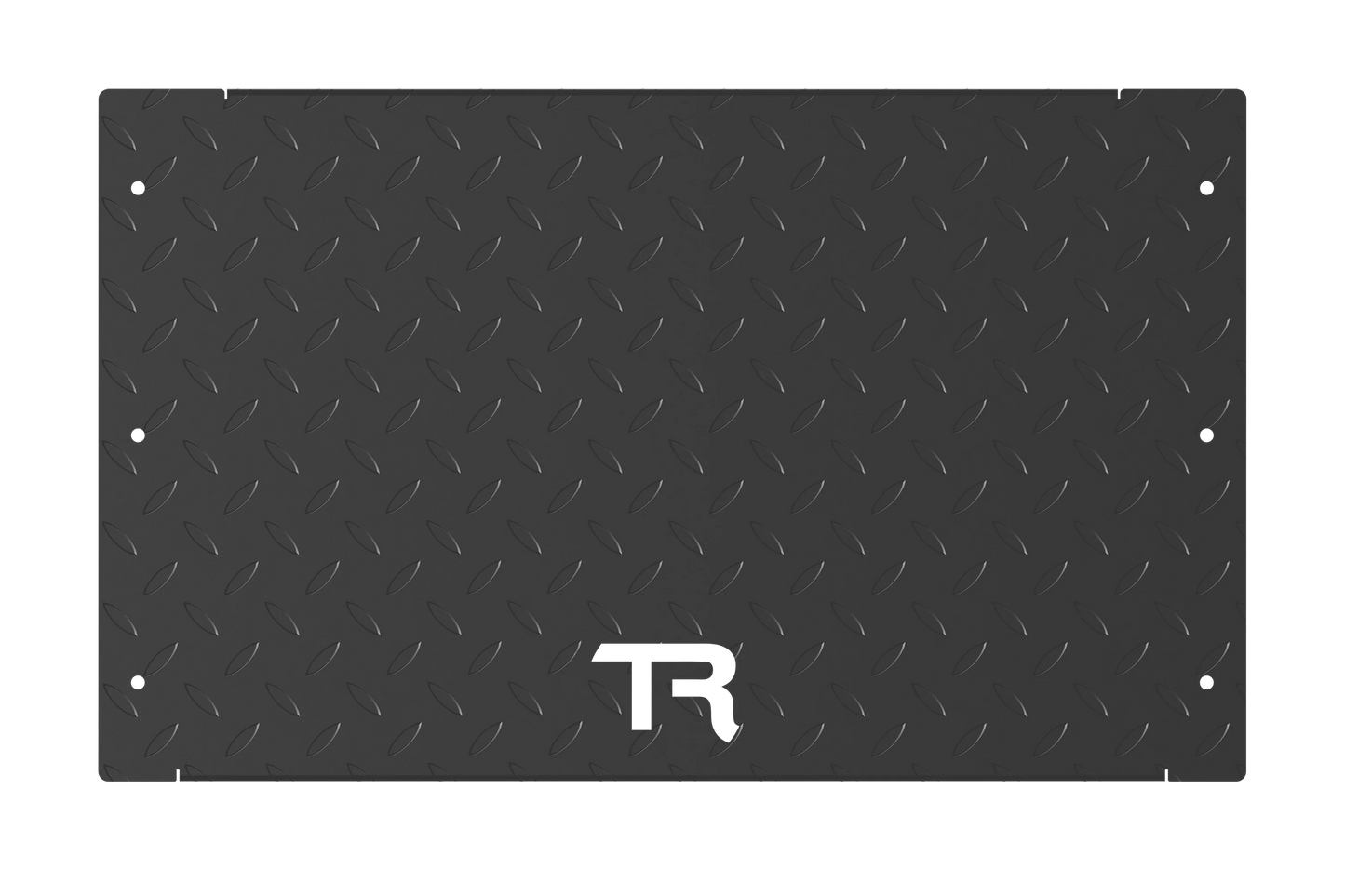Trak Racer Heavy-Duty Sim Floor — 3mm Diamond Plate Cockpit Footrest for Sim Racing & Flight Sim