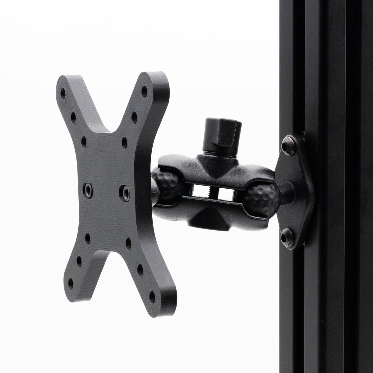 VESA Mount with Heavy-Duty Arm for Sim Rig 50mm 75mm 100mm