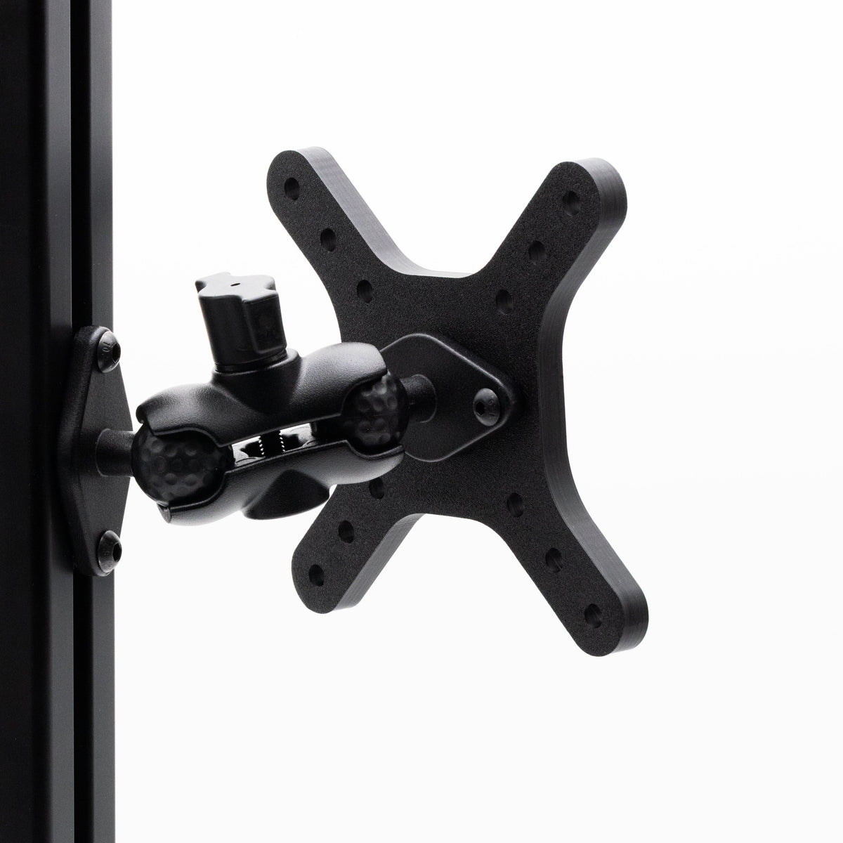 VESA Mount with Heavy-Duty Arm for Sim Rig 50mm 75mm 100mm