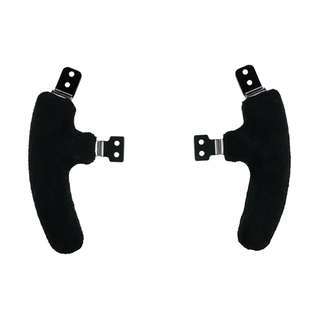 Asetek SimSports Suede Handles – installed on formula steering wheel