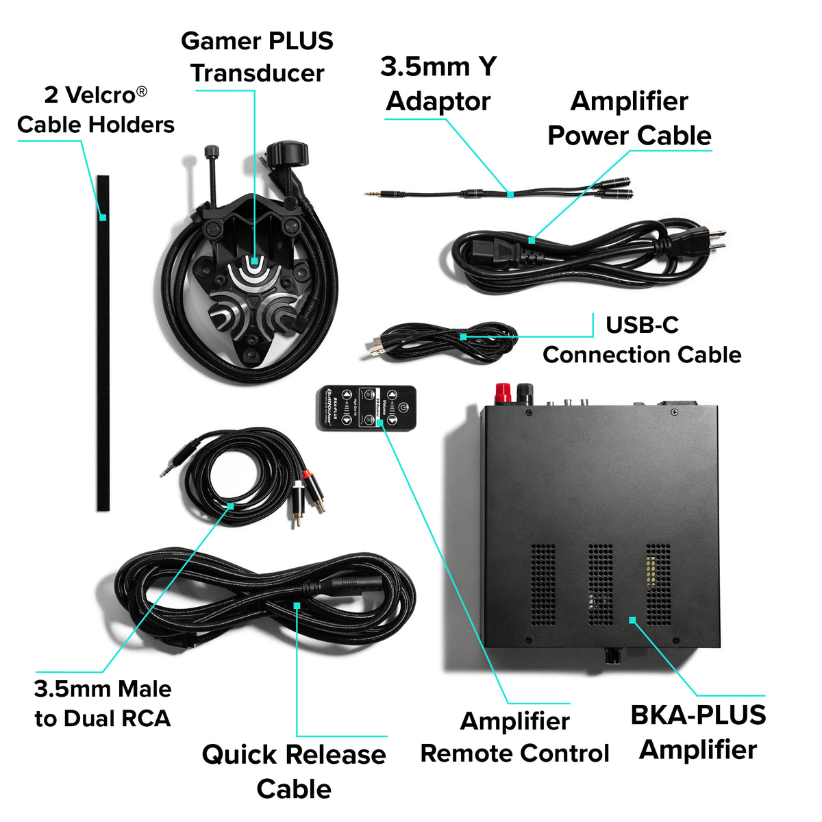Sim Racing Transducers ButtKicker Gamer PLUS Haptic Transducer System for Sim Racing – Sim Motion