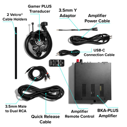 ButtKicker Gamer PLUS – audio to vibration feedback system