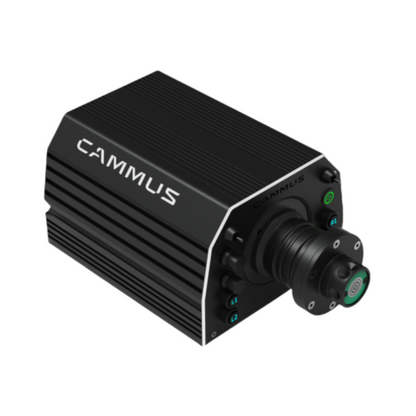 Black camera module with 'Cammus' branding on a white background
