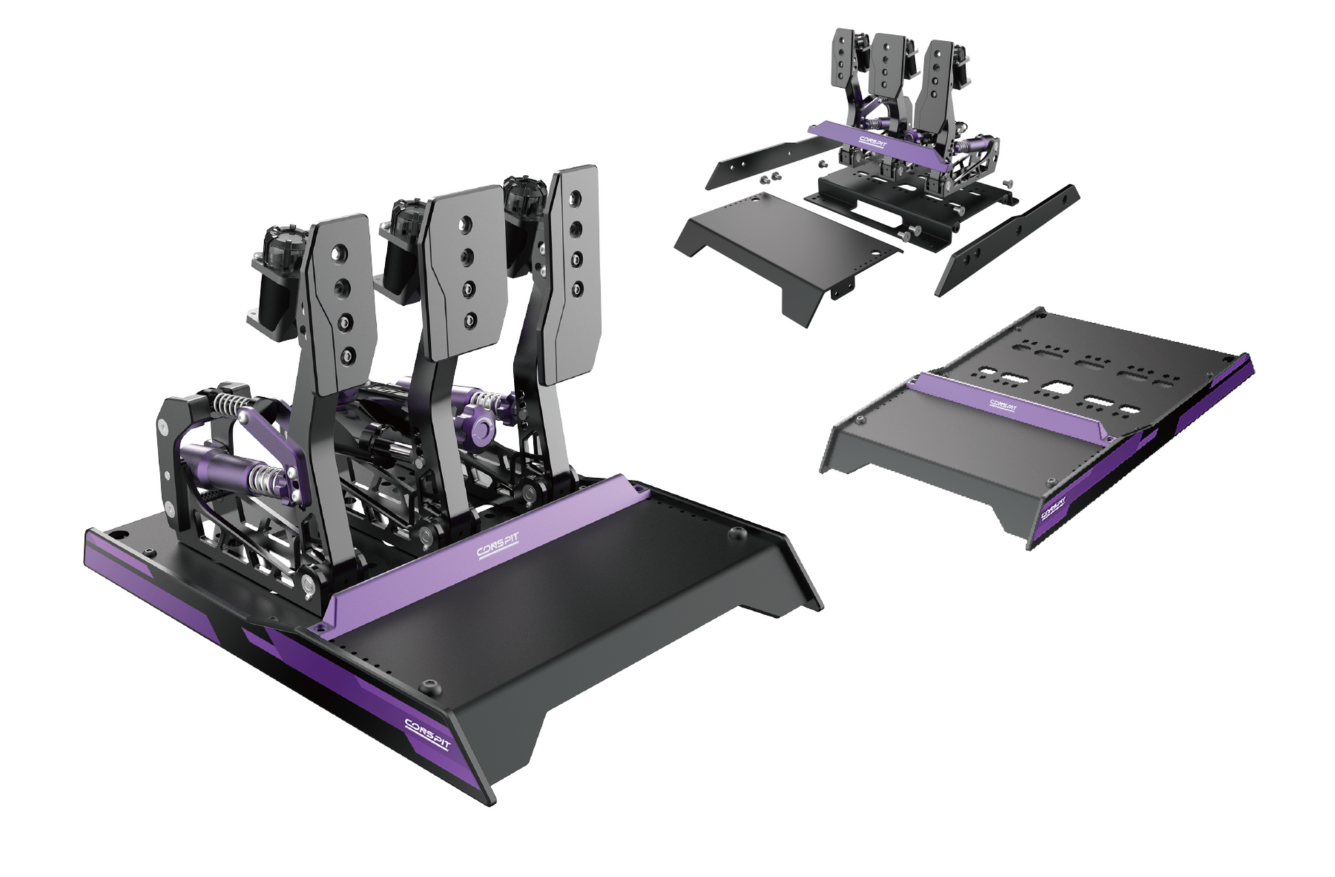 Conspit CPP LITE Aluminum Baseplate – Sim Motion