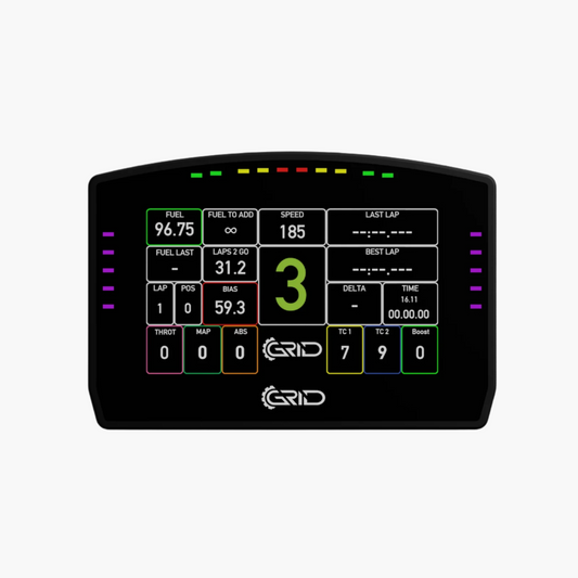 GRID Display DDU-5 5 inch sim racing dashboard display for race telemetry