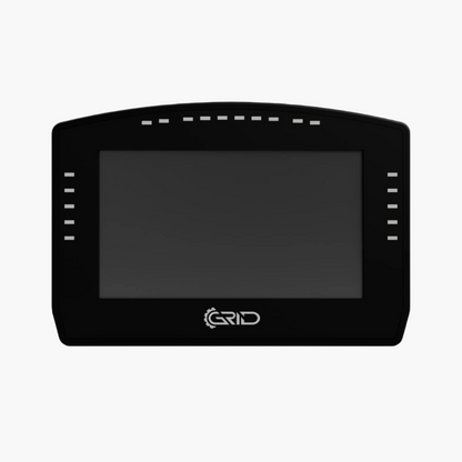 GRID Display DDU-5 with customizable RGB shift lights for sim racing