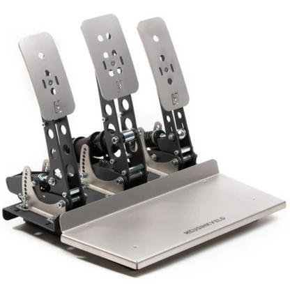 Heusinkveld baseplate mounted with Sprint pedals on sim rig