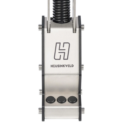 Heusinkveld MagShift lever detail showing magnetic shift mechanism