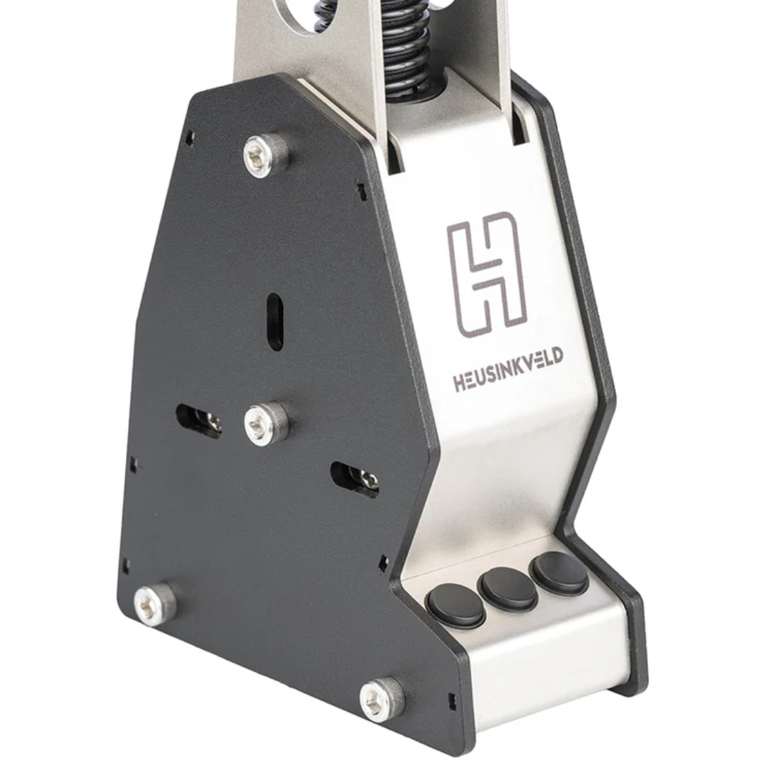 Heusinkveld MagShift sequential shifter in real racing simulation use