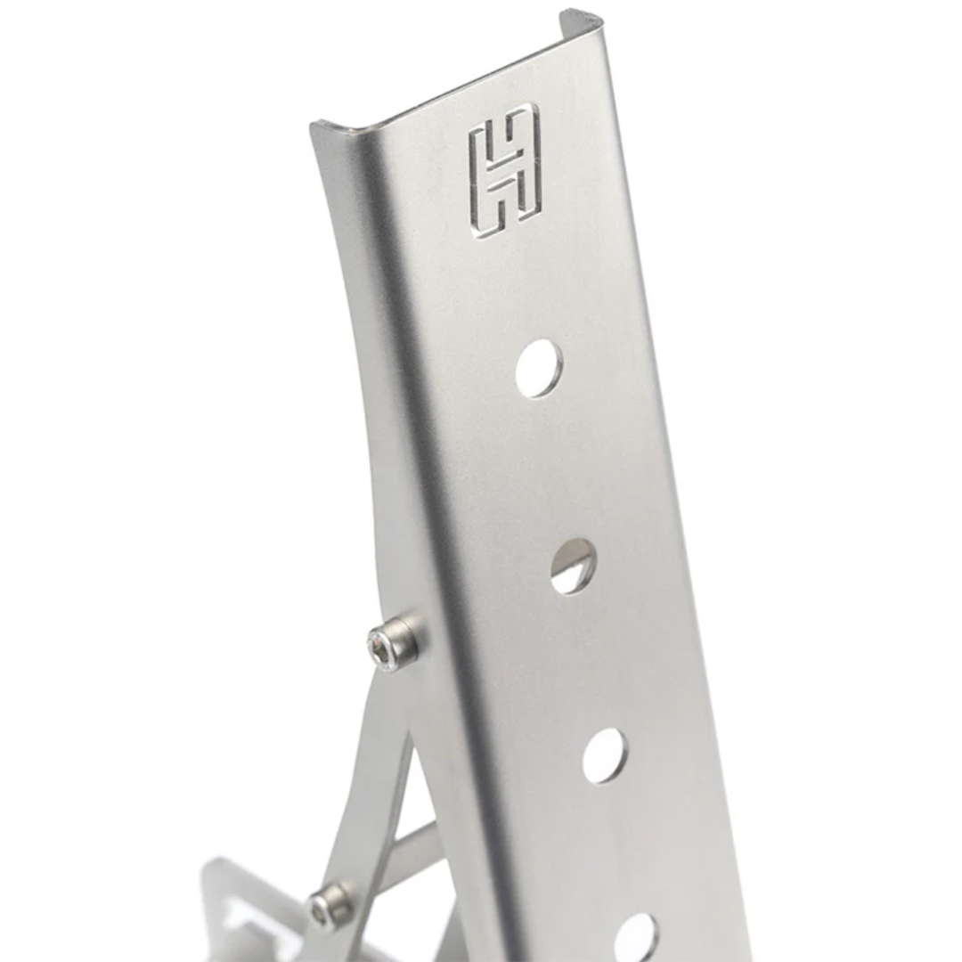 Heusinkveld Rest Pedal – close up of metal construction