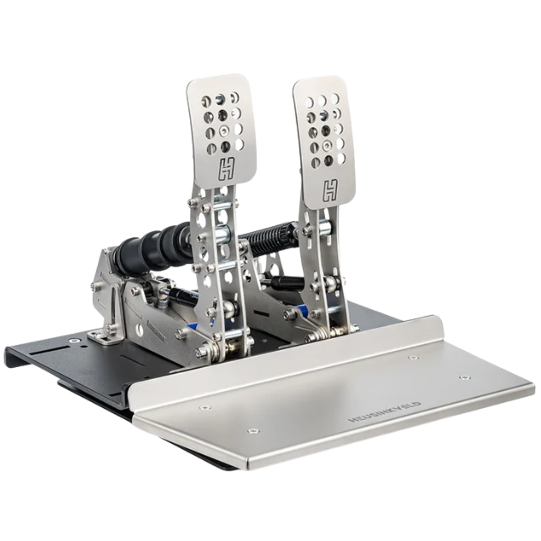 Heusinkveld Sim Pedals Ultimate Baseplate – front view of assembly