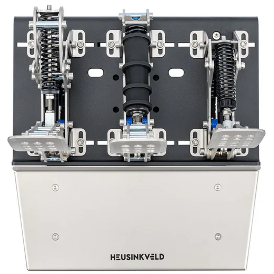 Heusinkveld Sim Pedals Ultimate Baseplate – top view layout