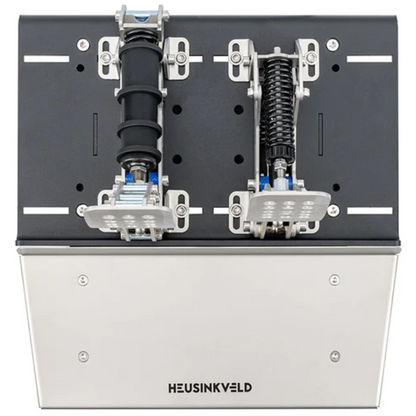Heusinkveld Sim Pedals Ultimate Baseplate – top view layout