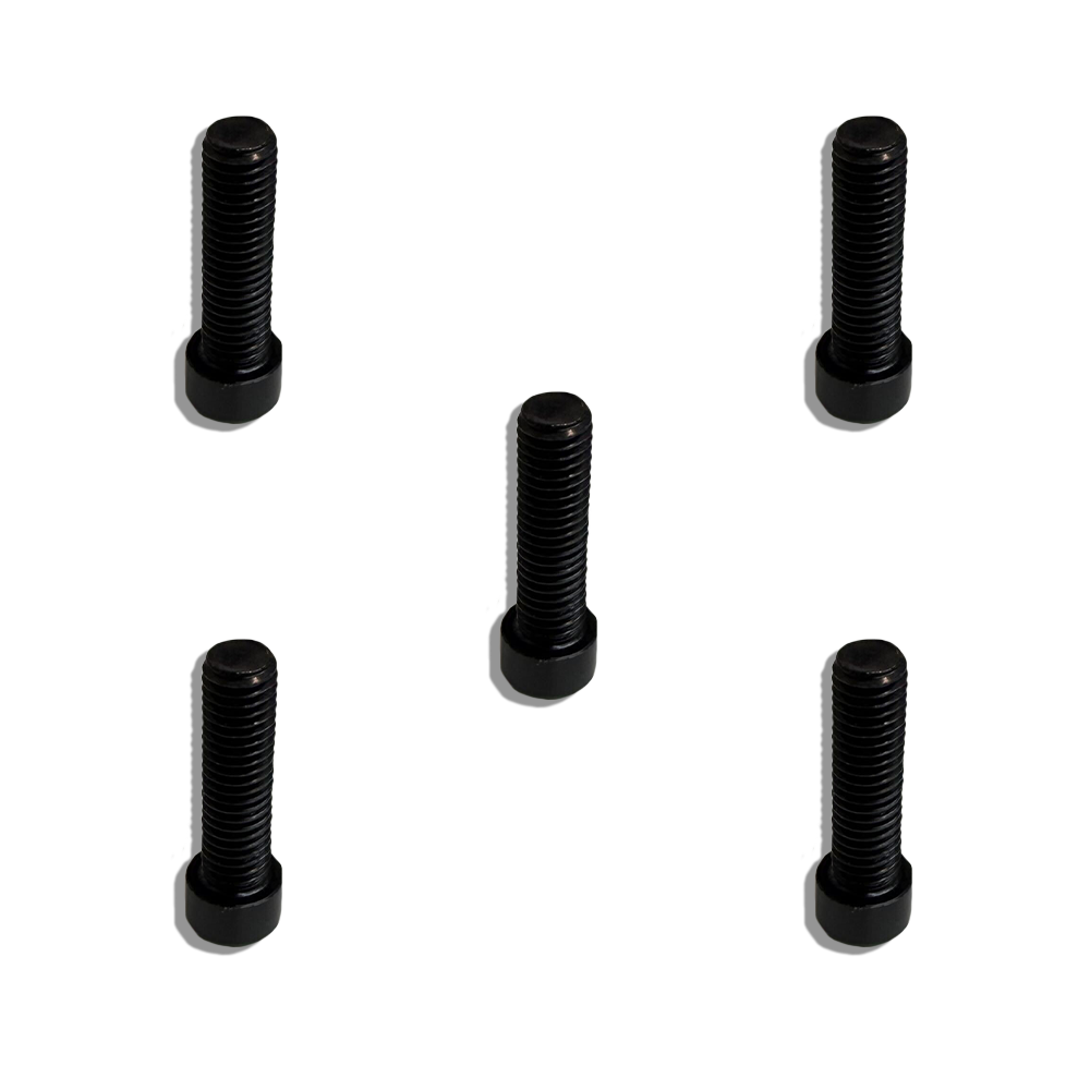 Trak Racer M8 x 30mm Hardened Hex Screws for sim racing cockpit assembly
