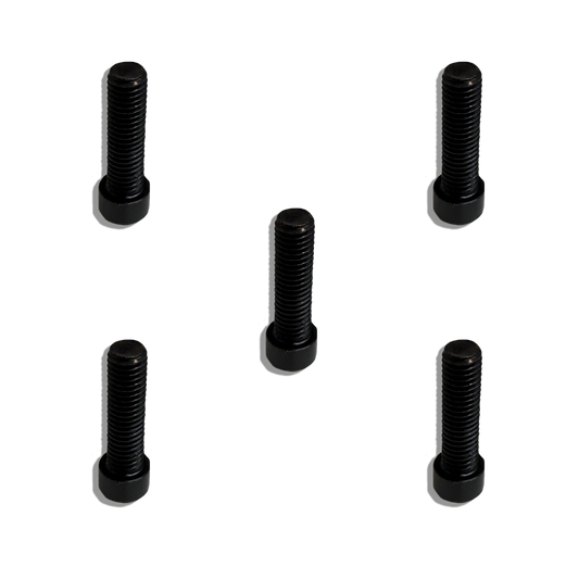 Trak Racer M8 x 30mm Hardened Hex Screws for sim racing cockpit assembly